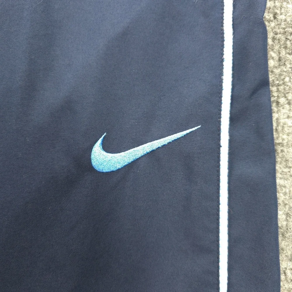 Vintage Nike Pants Mens L Blue Kobe Bryant‎ Mamba Basketball Warmup Logo RARE